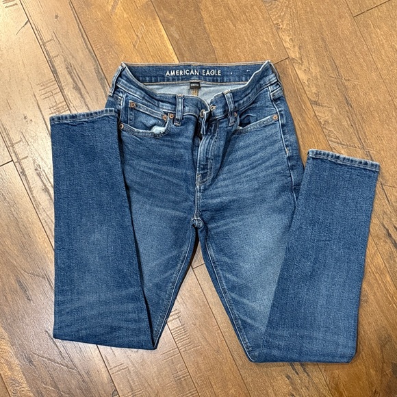 American Eagle Outfitters Women’s Dark Blue Skinny Jeans - Picture 2 of 10